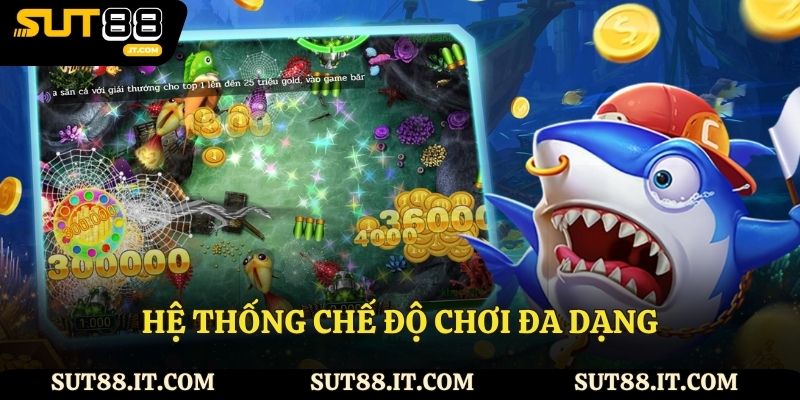 Khám phá hệ thống chế độ chơi đa dạng
