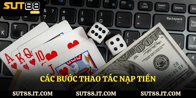 Hình thức nạp tiền đa dạng