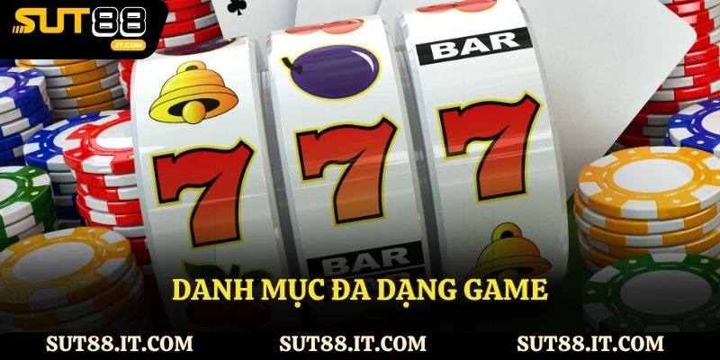 Danh mục đa dạng game nổ hũ