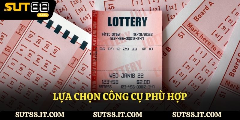 Lựa chọn công cụ phù hợp